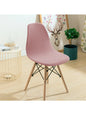 Decobites Waterproof Eames Chair Cover - Stretch Solid Color Seat Case, Removable Office Protector