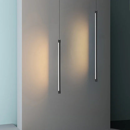 DecorBites™ Black Nordic LED Tube Pendant Light for Bedroom Restaurant Kitchen Dining Room