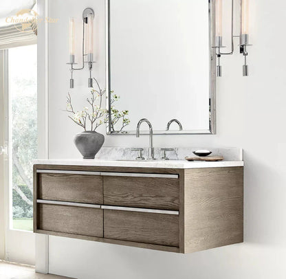 DecorBites™ Glass Double Sconce LED Wall Light Retro Fixture Lighting