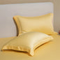 Decobites Egyptian Cotton Pillowcase Set - Solid Color Pillow Shams Covers