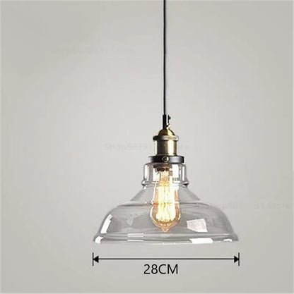 DecorBites™ Glass Ball Pendant Lights for Modern Dining Room, Kitchen, and Living Room