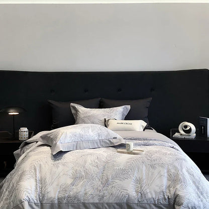 DecorBites™ Egyptian Cotton Bedding Sets: Queen King Ru Sizes - Luxe Bed Linens