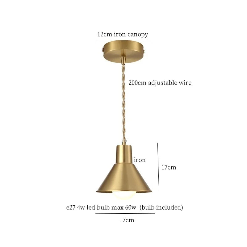 DecorBites™ مصابيح LED معلقة من Iron Art للديكور المنزلي والإضاءة