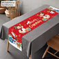 Christmas Table Runner Merry Christmas Decoration for Home Tablecloth Cover Xmas Ornament Navidad Noel Gifts New Year Party 2023