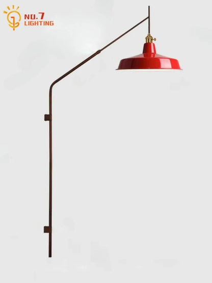 DecorBites™ Gold/Black Swing Arm Telescopic Wall Lamp LED E27 - Designer Hotel Restaurant Hall