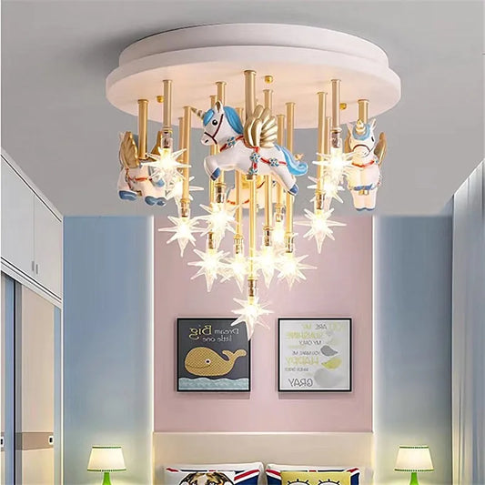 DecorBites™ Anime Animal Ceiling Light for Kids' Room Decor