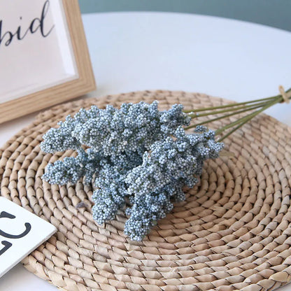 DecorBites™ Lavender Artificial Flower Bundle for Wall Decor and DIY Vases Bouquet