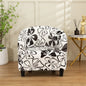 Decobites Printed Tub Chair Cover - Armchair Slipcover for Club Sofa