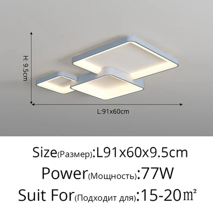 DecorBites™ LED Chandelier: Modern Indoor Lighting for Bedroom, Kitchen, Living Room, Dining Room