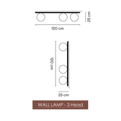 DecorBites™ LED Art Deco Wall Lights: Modern, Creative Plant Design for Home Living Room Bedroom