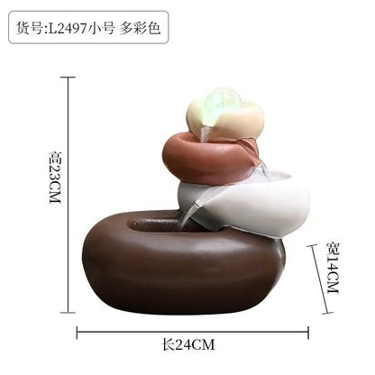 DecorBites™ Circulating Water Fountain for Living Room and Entrance Hall Decoration