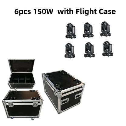 DecorBites™ Mini LED de 150 W con cabezal móvil y foco, con 18 prismas giratorios