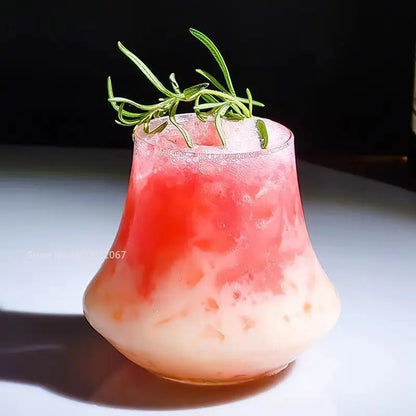 DecorBites™ Large Capacity Milk Glass Tea Coffee Cocktail Whiskey Glass