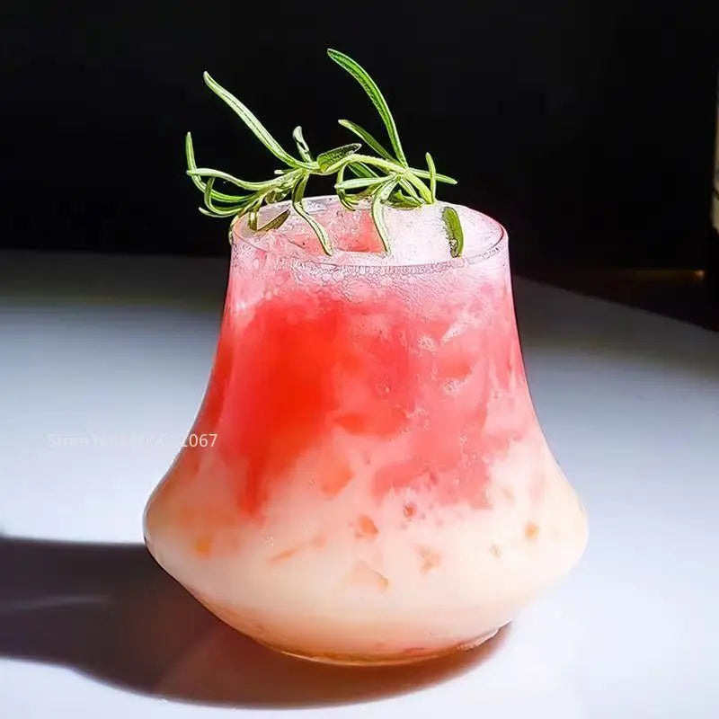 Decorbites™ Vaso de Vidrio para Leche de Gran Capacidad para Té, Café, Cócteles y Whiskey