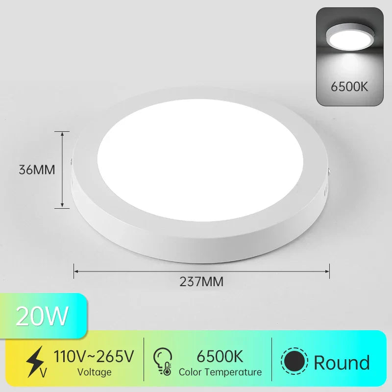 Decorbites™ LED-Deckenleuchter-Paneelleuchte für Heimdekoration und Beleuchtung