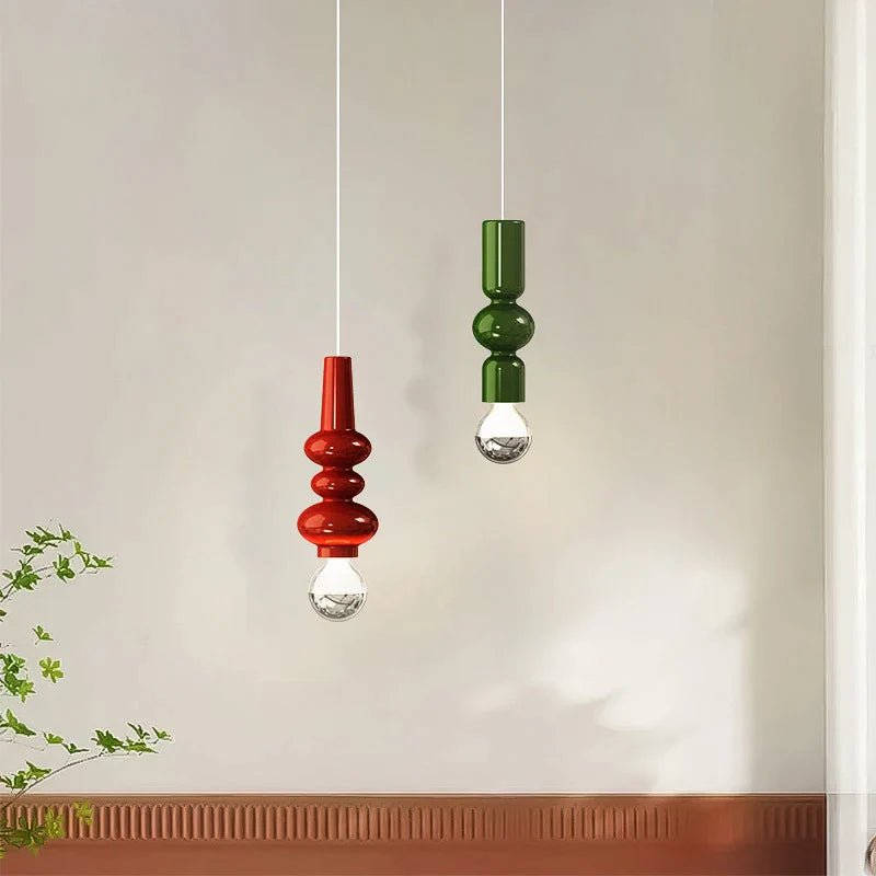 DecorBites™ Caterpillar Iron LED Pendant Light for Home Decor Lighting