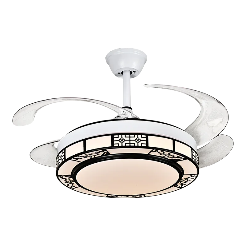 DecorBites™ 42" Acrylic LED Ceiling Fan Light with Remote Control - Dimmable