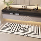 Decobites Minimalist Diatom Ooze Bathroom Mat: Super Absorbent, Durable & Anti-Slip