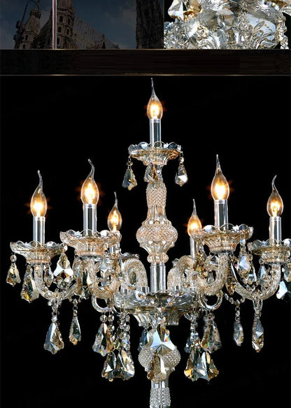 DecorBites™ Crystal Floor Lamp: Luxurious LED Fashion for Living Room and Bedroom