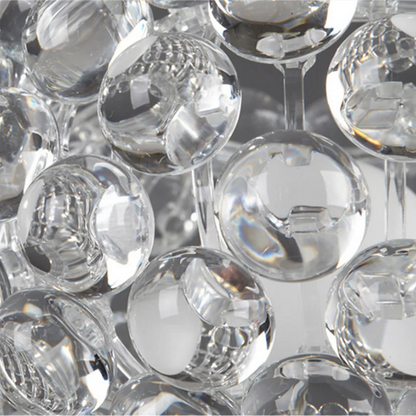 DecorBites™ Caboche LED Chandelier: Artistic Nordic Acrylic Pendant Light for Living Room & Restaurant