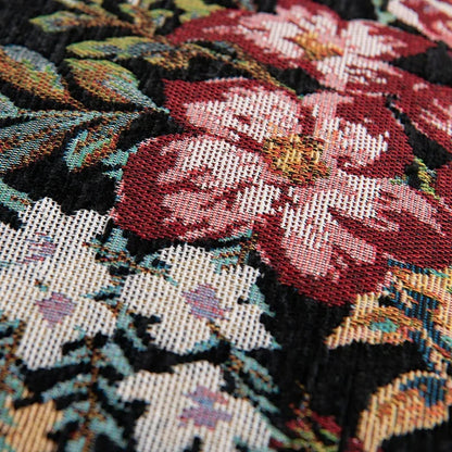 DecorBites™ Bohemian Flower Cushion Cover - Ethnic Floral Decorative Pillow Case