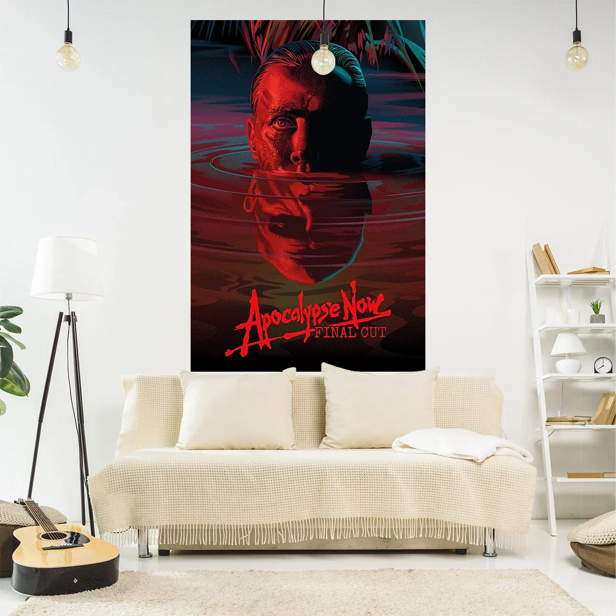 Decobites Helicopter War Movie Tapestry for Custom Wall Decor and Cult Horror Film Fans