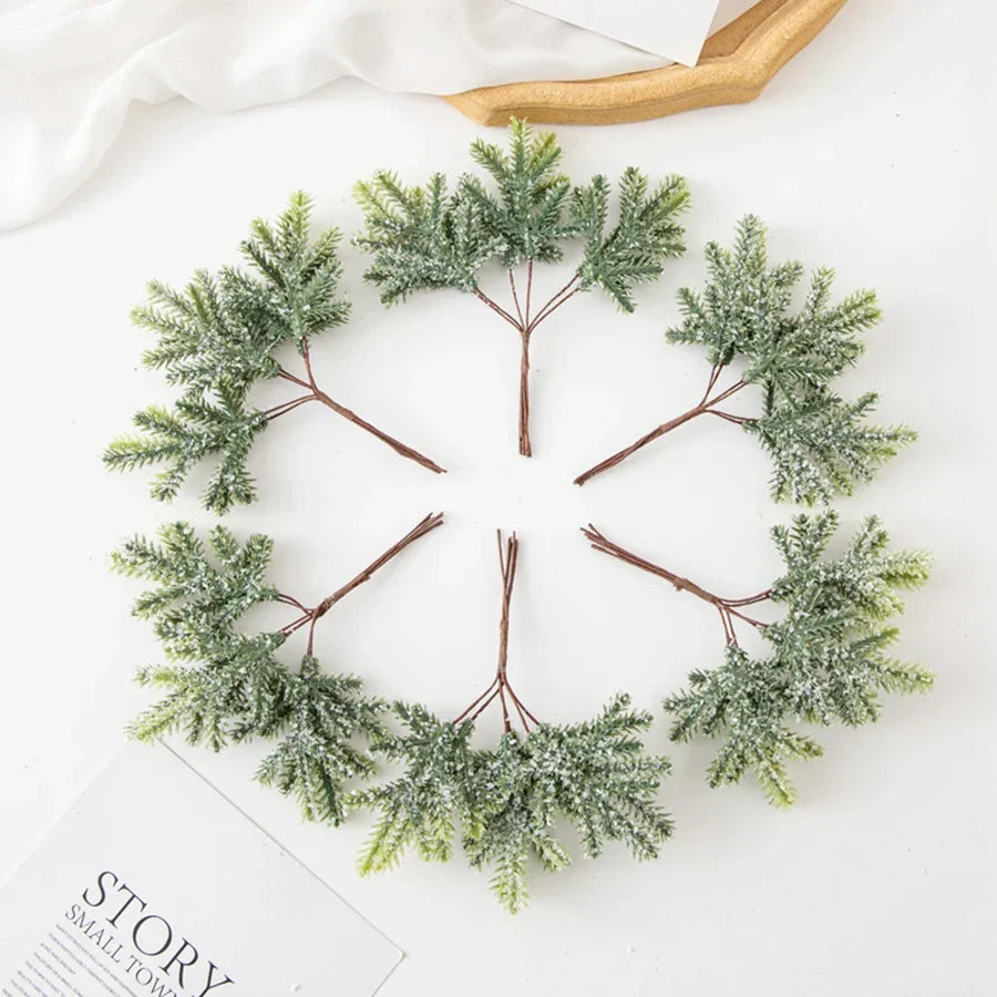 Decorbites™ Goldene Frost-Künstliche Äste für Heimdekoration, Hochzeit & Fotohintergrund