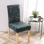 Decobites Stretch Print Chair Cover Slipcovers - Elastic Seat Case