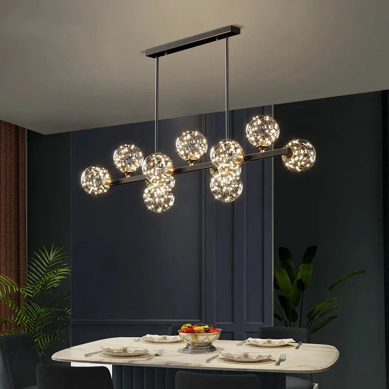 DecorBites™ LED Pendant Light Chandeliers for Modern Home Decor and Indoor Lighting