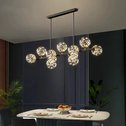 DecorBites™ LED Pendant Light Chandeliers for Modern Home Decor and Indoor Lighting