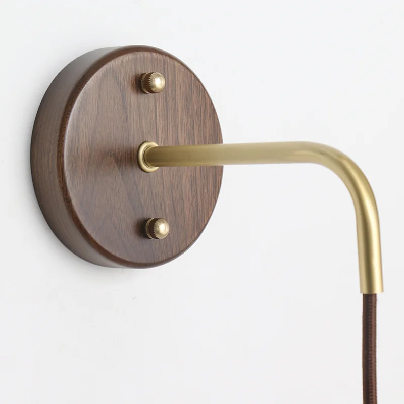 DecorBites™ Ceramic LED Wall Lamp Modern Wood Decor Stair Light Fixtures