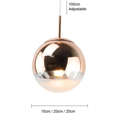 DecorBites™ Ball Pendant Lights Modern Nordic Chandeliers for Bedroom Living Room