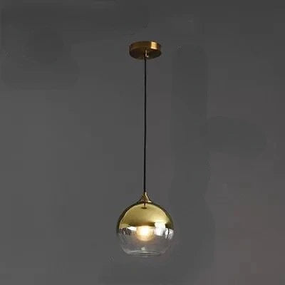 DecorBites™ Glass Ball Pendant Lights: Modern Kitchen Dining Room Ceiling Lamp