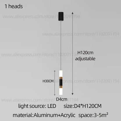 DecorBites™ LED Staircase Chandelier: Modern Duplex Home Lighting for Architectural Decoration