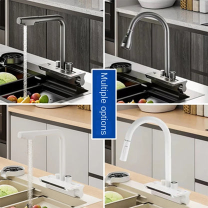 DecorBites™ Digital Display Pull Out Kitchen Faucet