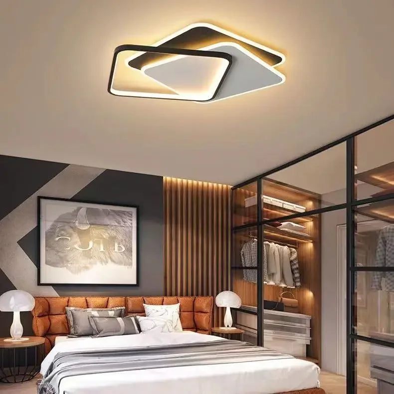 DecorBites™ LED Chandelier: Modern Dimming Lights for Home Living Dining Kitchen Bedroom Hall Lighting