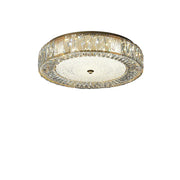 Decorbites™ Lámpara de Techo de Cristal Dorado para Salones y Dormitorios Modernos