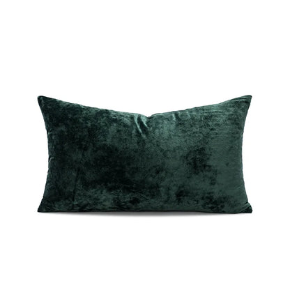 DecorBites™ Dark Grain Velvet Pillow Cover - 45x45cm