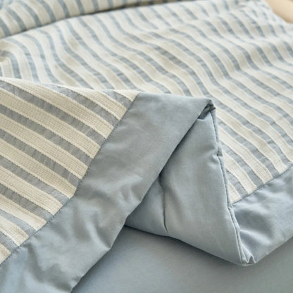 Decobites Jacquard Summer Quilt with Soya Fibre Filling - Soft, High-end Cotton Comforter