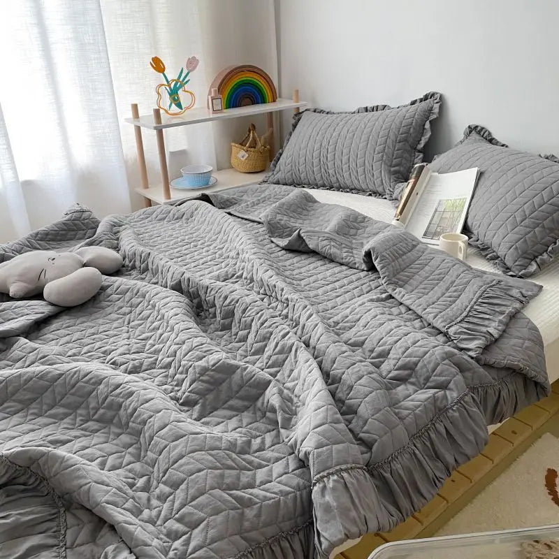 Solid Color Summer Quilt