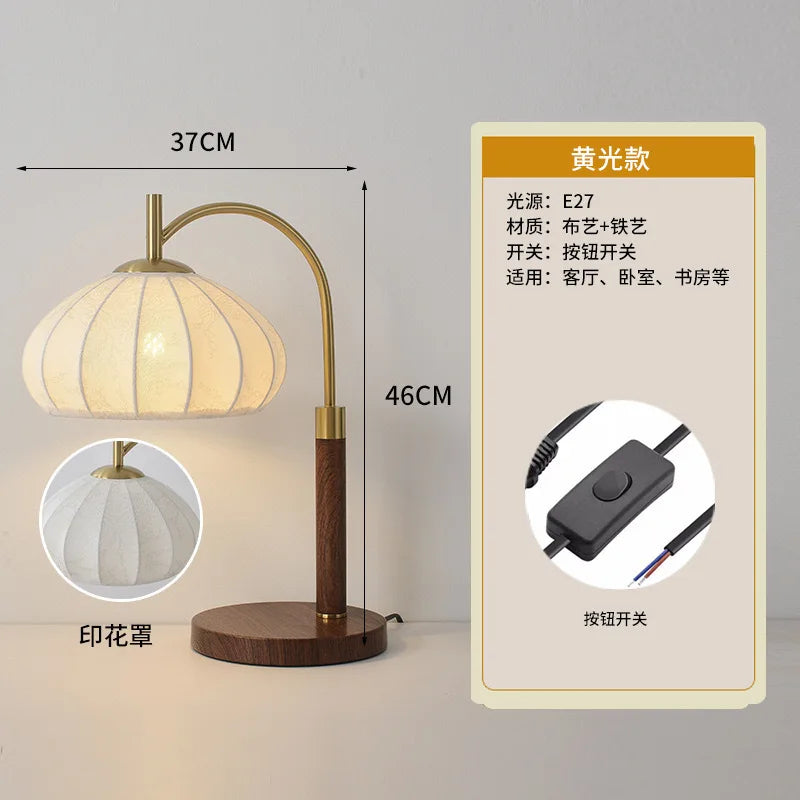 DecorBites™ مصباح أرضي عتيق على شكل صيد السمك لغرفة المعيشة وغرفة النوم والدراسة