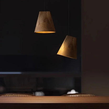 ثريا خشبية قابلة للتعديل من DecorBites™ لغرفة الطعام، وغرفة المعيشة، والسلالم