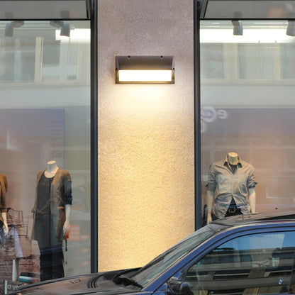 DecorBites™ LED Radar Induction Wall Lamp for Hotel Garden, Modern Balcony Lights