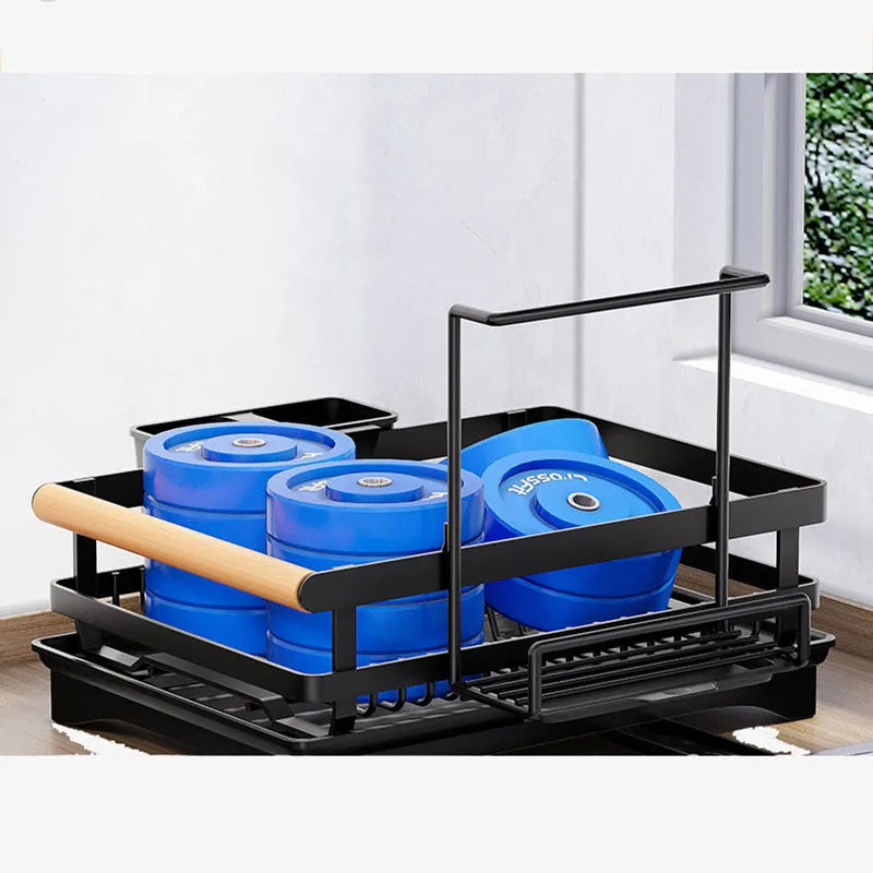 Organizador de Fregadero de Cocina Decorbites™ Soporte para Secado de Platos para Almacenamiento de Cubiertos y Sostenedor de Esponjas