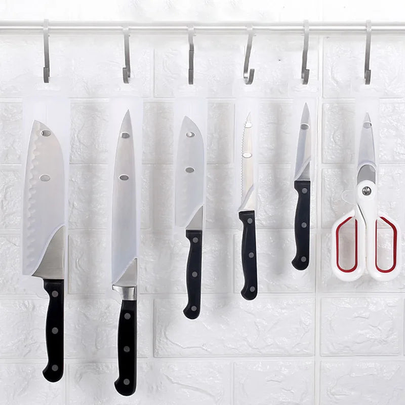 DecorBites™ Knife Scabbard: Blade Protector Sleeve for Chef Knives, Fruit Knives, Scissors