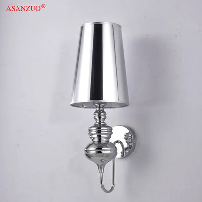 DecorBites™ Guards Wall Lamps: Gold Silver Black White Decor Lighting Fixture for Hotel Home.