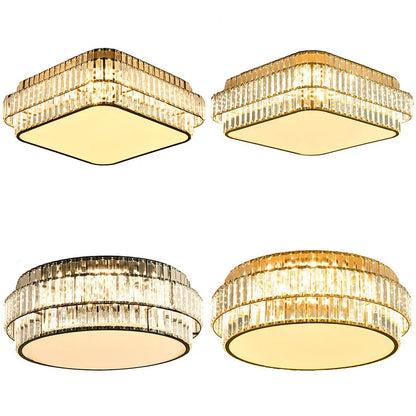 DecorBites™ Crystal LED Ceiling Lamp for Living Room Bedroom Study