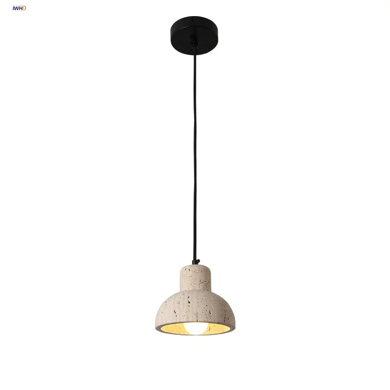 DecorBites™ Cave Stone LED Pendant Lamp - Nordic Modern Hanging Light