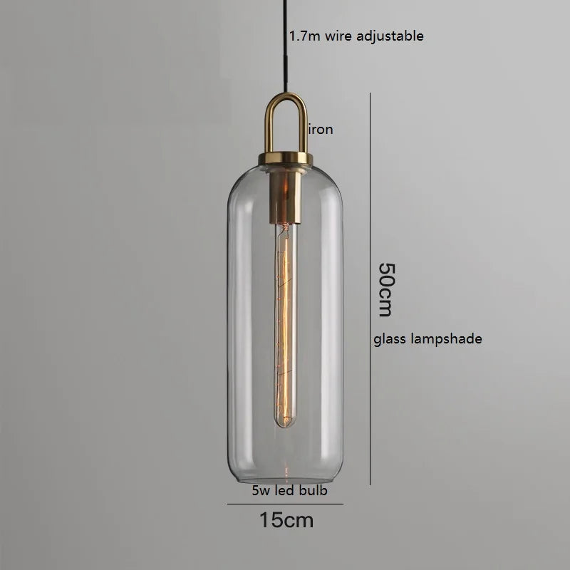 Lámpara colgante LED DecorBites™ con bola de cristal: Lámparas colgantes modernas para el hogar, restaurantes y cafeterías.