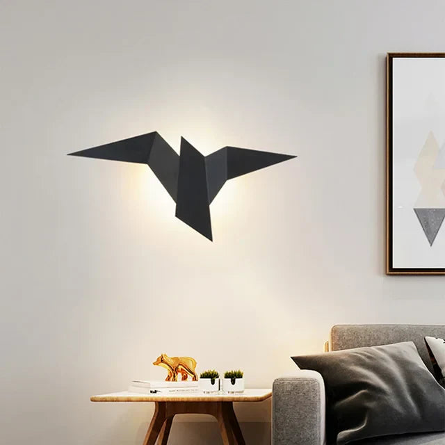 DecorBites™ Elegant Triangular LED Wall Lamp for Bedroom Study Hotel Room